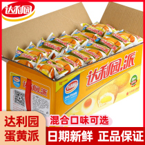 Daly Garden Egg Yolk Pie Whole Box Food Breakfast Little Bread Cake Snack Snack Snack Food Healthy Nutrition