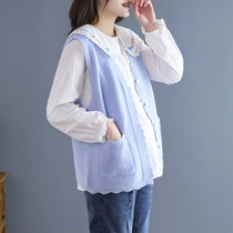 Sweet and fresh pregnant woman Machia spring dress blouse adorable gestation with spring and fall outside of spring and autumn