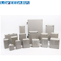 Keda Electric cast aluminum waterproof junction box Aluminum alloy die-cast waterproof box Multi-size aluminum box spray