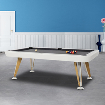 Tengbo pool table custom home standard raw wood color American billiard table adult Villa indoor club