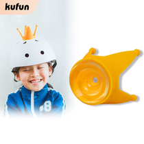 Cute Wheel Slide Helmet Ski Skateboard Motorcycle Electric Bike Electric Bike Safety Helmet Suction Cup Crown Decorative Accessories