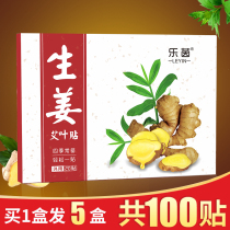 Ginger Patch Ginger applid Virgin Dot Fever Compress with Shoulder Cervical Vertebral Knee Patch Knee Palace Warm Hot Compress 100 slices
