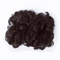 Republic of China big wave back area pull flower hand push corrugated wig photo studio wedding cheongsam banghai back curly hair