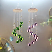 Metal Color Bronze Wind Sul hanging accessories Creative Feng Shui Golden Bell Balcony Shop Doorbell Pendant Gift Woman