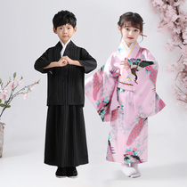 Ancient dress Japanese children and men and women folk bathing costumes Halloween students choral dance performance costumes
