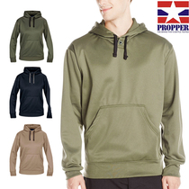 American PROPPER Tactical Sweater Hooded Fleece Warm Leisure Fashion Sweater Outdoor Spring and Autumn Mens Coat