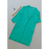 Full Good Wan P48-900] counter brand 799 silk coat coat womens trench coat 0 16KG