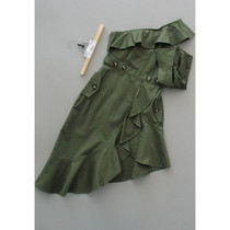 Printing P262-839] counter brand new womens skirt bottoming dress 0 64KG