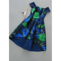 Printing C274-911] counter brand new bottoming womens dress 0 58KG