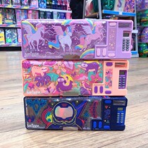 Australian smiggle automatic pop-up pencil box Primary School students multi-functional creative stationery box men and women pen bags gift