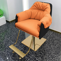 Net red tide shop barber shop chair high-end hair salon special lifting seat high-end hair cutting chair ironing stool