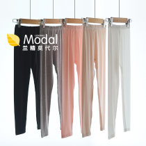 Girl Beats Bottom Pants Spring Autumn Summer Thin children Lanfinale Modale outside wearing pants CUHK Scout black hitting underpants