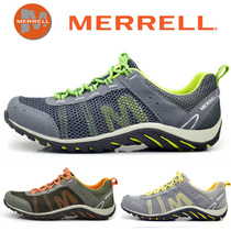 MERRELL mens shoes spring and summer mesh lightweight breathable travel shoes mens outdoor hiking leisure cross-country shoes