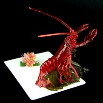 Kongming sugar art lobster mold turning sugar chocolate salt sculpture ice carving baking silicone mold three-dimensional crab mold lobster mold