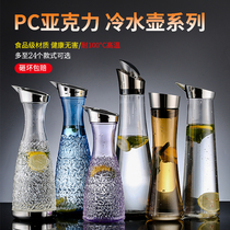 Heat-resistant Cold Kettle Cold Kettle Summer Kettle Household Kettle High Temperature Resistant Juice Kettle Nordic Wind Plastic Pot