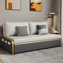Technology cloth multifunctional double economy small apartment foldable sitting dual use 1 5 meters light luxury sofa bed 1 8