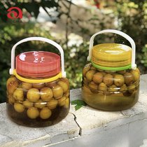 aderia Japan imported kimchi sealed can home fermented wine pickle jar glass sparkling wine jar enzyme bottle