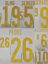 Spains 2021 European Cup home print has more than a choice of Pedri Morata DekoGraphic