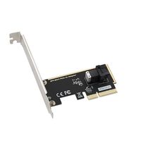 PCIE3 0X4 to U 2 adapter card SFF8639 interface U2 solid state drive adapter board Graphics card module