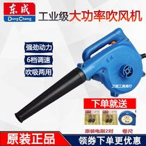 Dongcheng hair dryer 220v high-end adjustable speed blowing and suction dual-purpose large fan high-power industrial suction fan blower