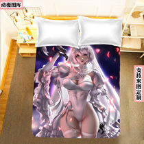 To customize the mechanical era 2B Neil bed sheets quilt cover bed four sets A2 game anime two-dimensional perimeter