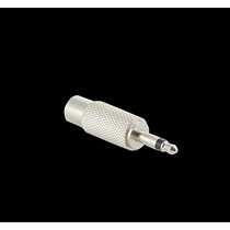 Metal 3 5 male RCA female mono audio conversion 3 5 male to AV Lotus female computer audio adapter