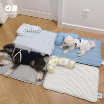 Japan Cold sense mattress nest mat tail pet dog summer cooling ice silk ice nest ice mat cool nest four seasons