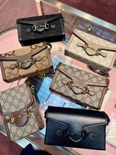 Gucci / Gucci Женская сумка 1955 Мини - доска Коробка Коробка Маленькая квадратная сумка Мобильный телефон Одноплечий наклонный кросс