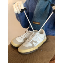 Xu Liu Mang American retro board shoes autumn and winter academy style with Wang beige wild low-top sneakers moral training shoes