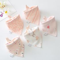 l1 one 2-year-old baby saliva towel baby girl princess money newborn boy child surrounding the neck pure cotton winter