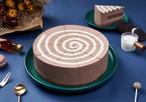 8 Inch Star Hong Yilong Love Dark Chocolate Mousse Cake Frozen Cake West Point Afternoon Tea Dessert Desserts