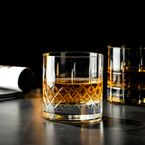 NUDE Turkey imported European crystal glass hand-carved foreign wine glass classical beer glass Whisky Cup