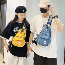 Men Skew Satchel Casual Sweet Cool Chest Bag Summer Single Shoulder Bag Men Tide Street Sports Tide Sign Satchel Small Backpack
