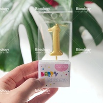 BITEOLOGY digital candles can only be purchased with cakes or desserts.