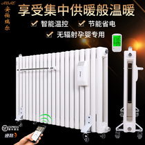 Household water injection plus water heater heating water heater radiator Radiation-free electric heating Steel water heater