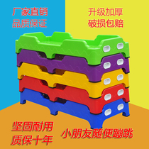Special price childrens bed kindergarten special bed baby afternoon bed one morning care class stacked plastic bed