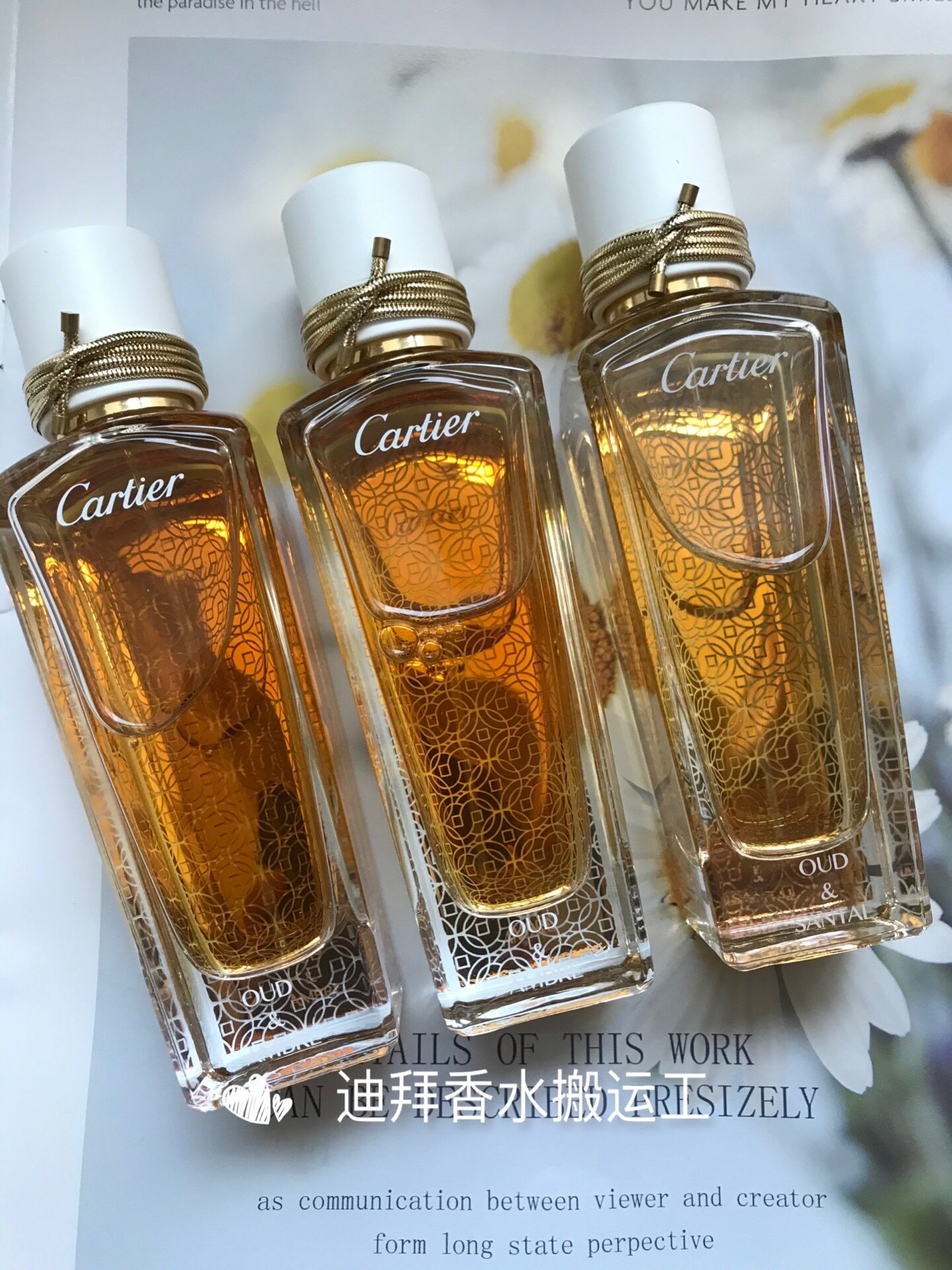 林美木子✖️Cartier菊置上 蛤香合 卡地亚乌木香水怎么选？5种香调适配人群揭秘_香水_淘宝美妆网