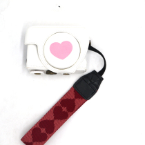 Sony ZV-1 camera bag zv1 camera case leather case leather case cute heart pink love