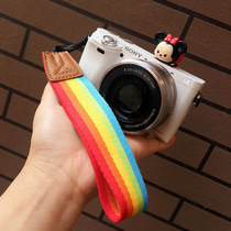 Rainbow bracelet camera wristband wrist wristband flapping up versatile A6000A5100M50M6M10GF9GF10XA5