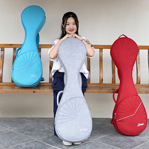 Jinchuan Pipa Bag Thickened Double Shoulder Pipa Bag Folding Fan Printed Pipa Bag Lightweight Portable Pipa Set Pipa Bag