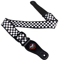 Classic Personality Leather Head Guitar Strap Electric Guitar Bass Strap Folk Acoustic Guitar With Student Canvas Messenger