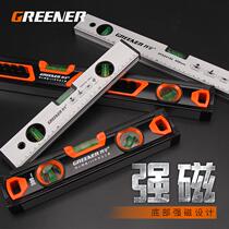 Good test electronic digital display level high precision decoration aluminum alloy fan small angle scale strong magnetic vertical measuring instrument