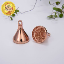 Tianyu Longyin pure copper rubbing meridian wind rubbing pendant pendant tower rubbing pendant