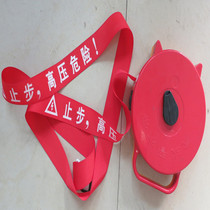 Customized warning belt safety warning belt red and white warning belt telescopic belt telescopic belt thick warning