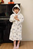 Special foreign trade export original single European and American children and adolescents adult cotton cap absorbent breathable bathrobe