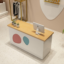 Cashier shop Small simple modern clothing store Milk tea shop Net celebrity bar table Beauty salon front desk reception desk