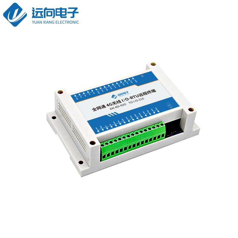 4G RTU module 8-channel analog data acquisition MODBUS wireless remote switch current 4-20m to RS485