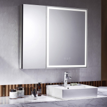 Kohler Yueming bathroom wall-mounted bathroom with lamp mirror cabinet Freshen up makeup mirror anti-fog mirror 24659