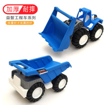 Bulldozer toy forklift inertia sliding dump truck loading and unloading engineering truck beach toy set resistant male large size
