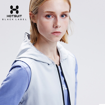 HOTSUIT Lady Waistcoat Vest Spring Autumn Dress New Sleeveless Blouse waistcoat slim zipper Sport jacket Libra